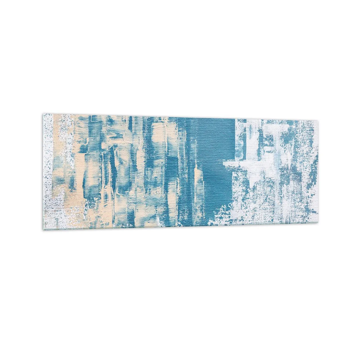 Obraz na skle - Přes rampouch - 140x50 cm