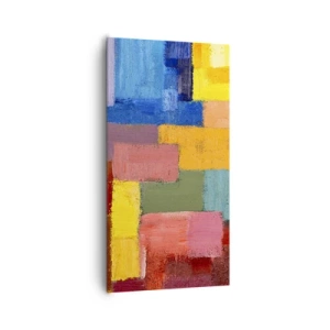Obraz na plátně - Každý jiný, všechny barevné - 65x120 cm