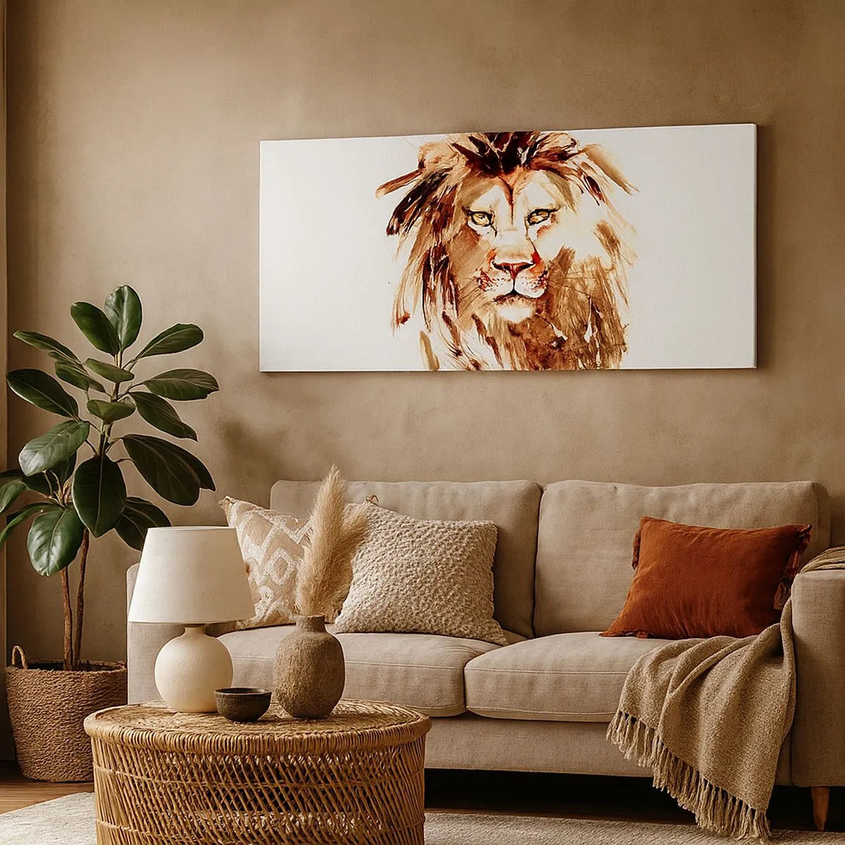 Obraz na plátně - Síla a důstojnost - 100x40 cm