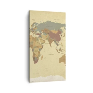 Obraz na plátně - Pro tebe - celý svět - 45x80 cm