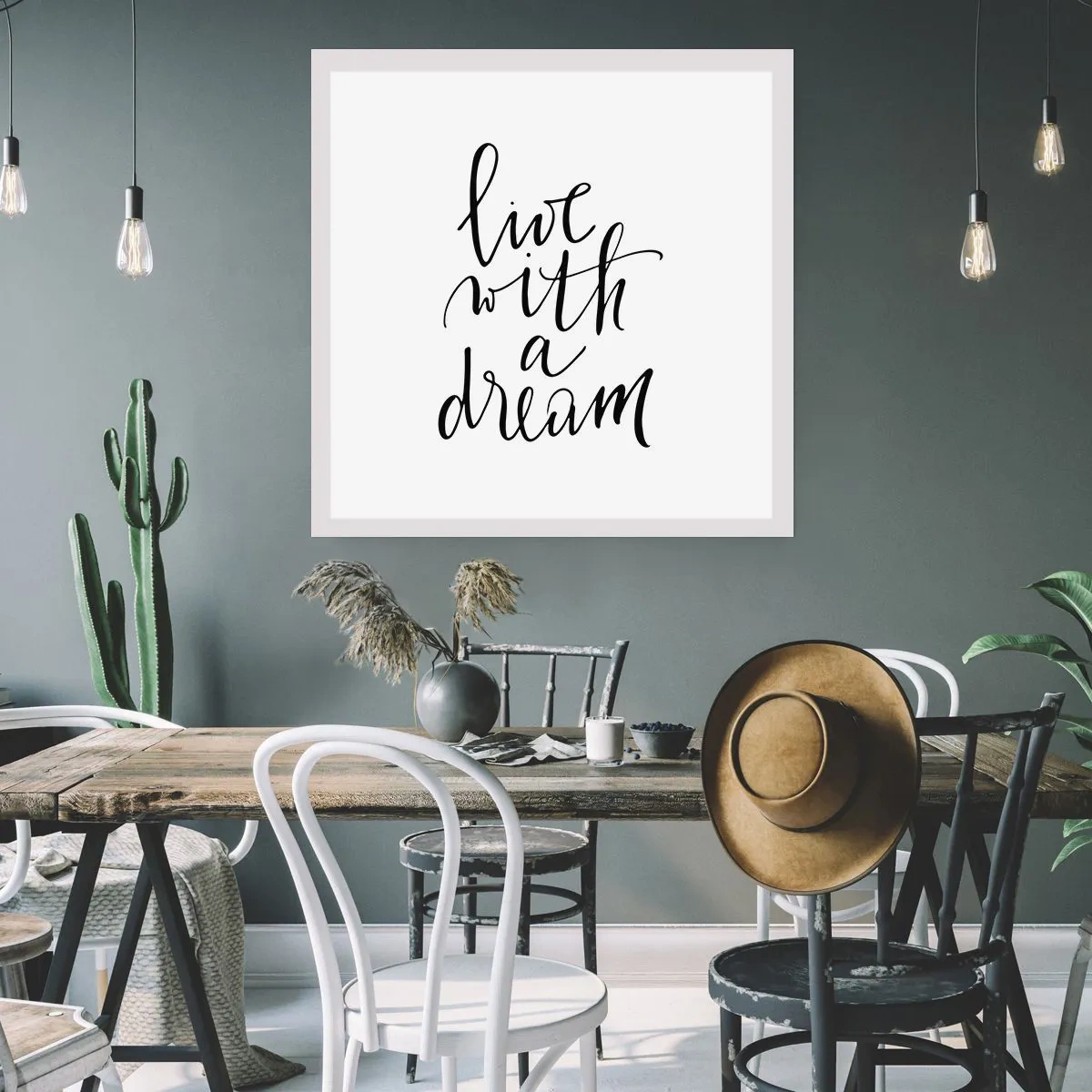 Plakát - Of course - 60x60 cm