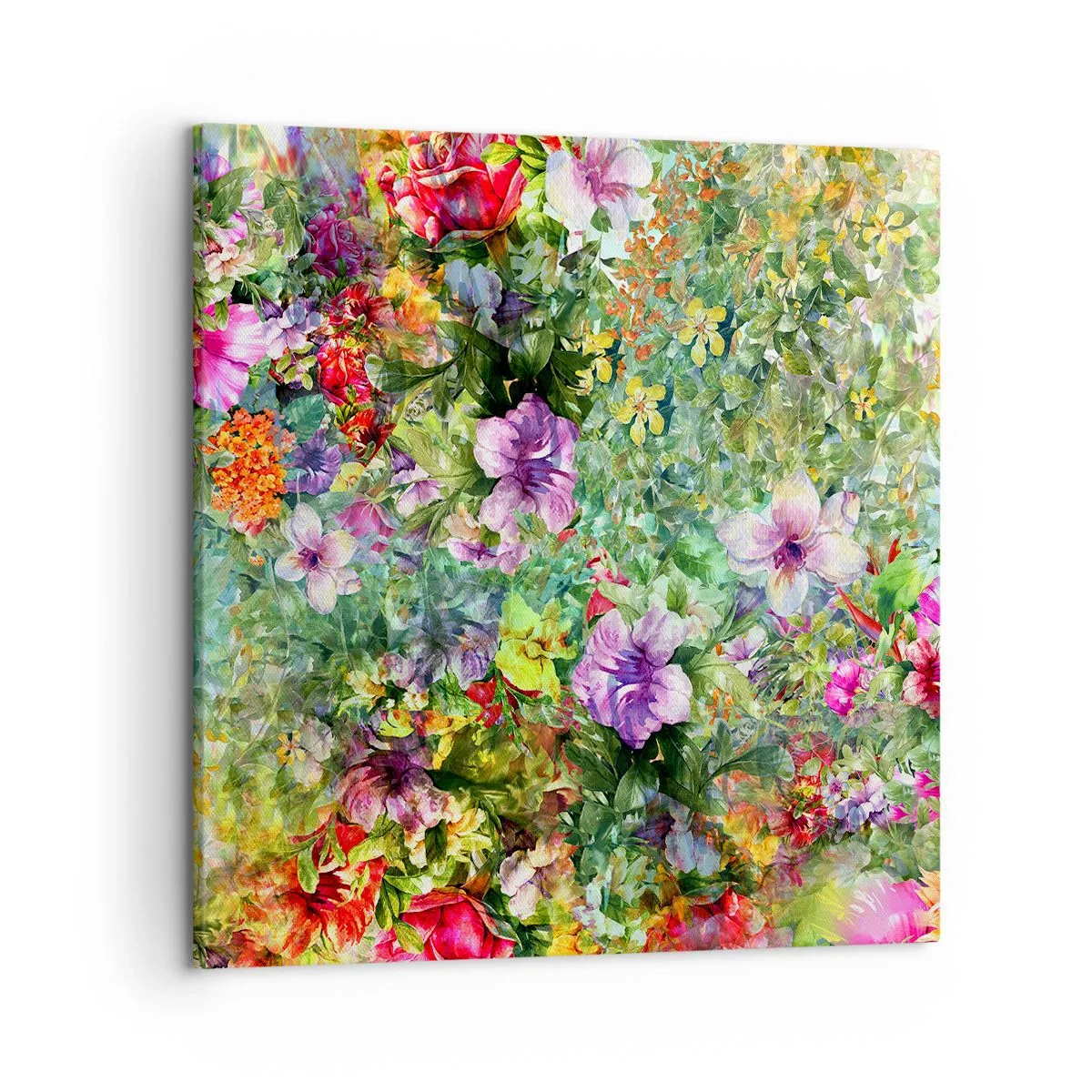 Obraz na plátně - Do květů, k záhubě - 50x50 cm