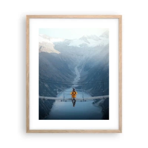 Plakát v rámu světlý dub - Okouzlený v spánku - 40x50 cm