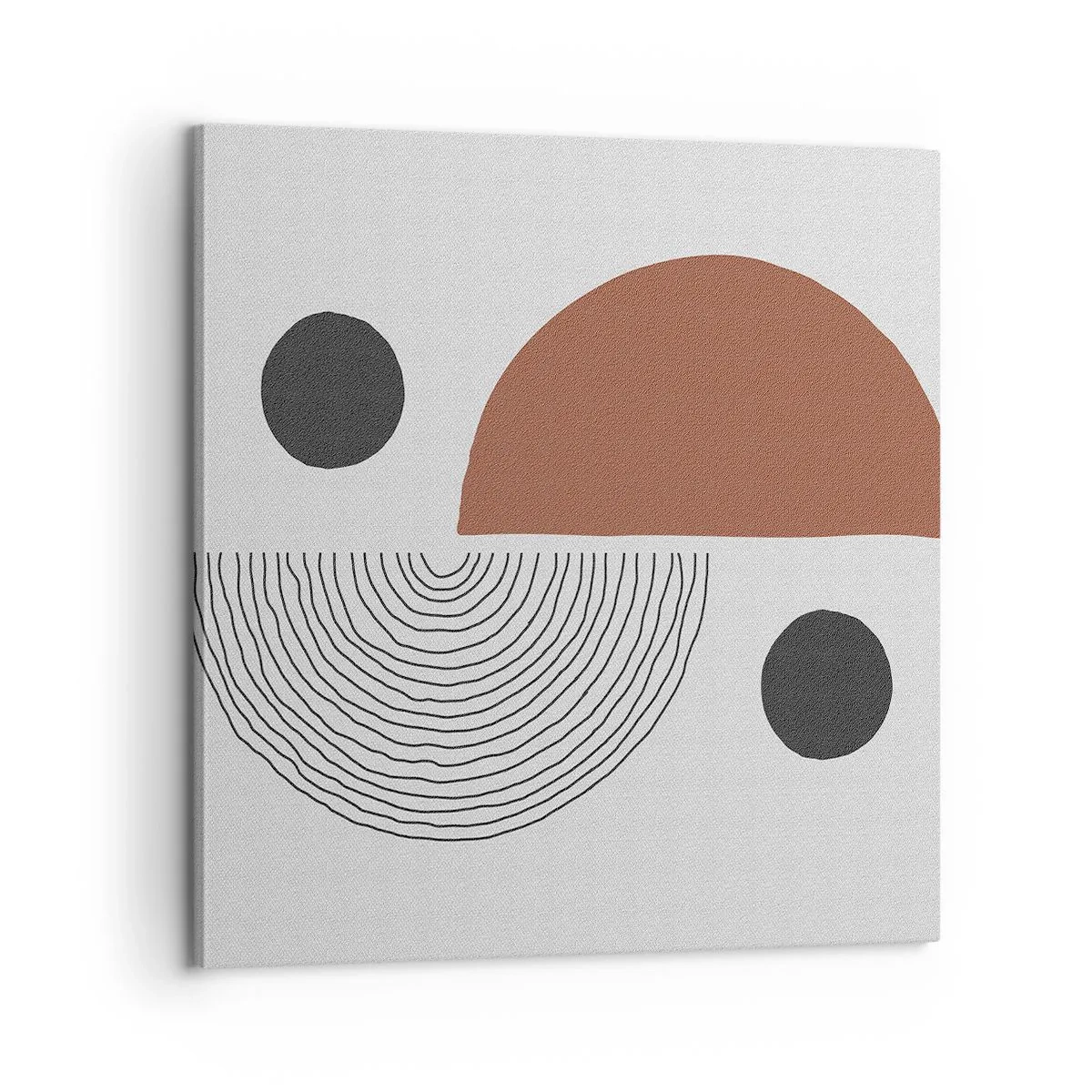 Obraz na plátně - Dokonalost kruhu - 60x60 cm