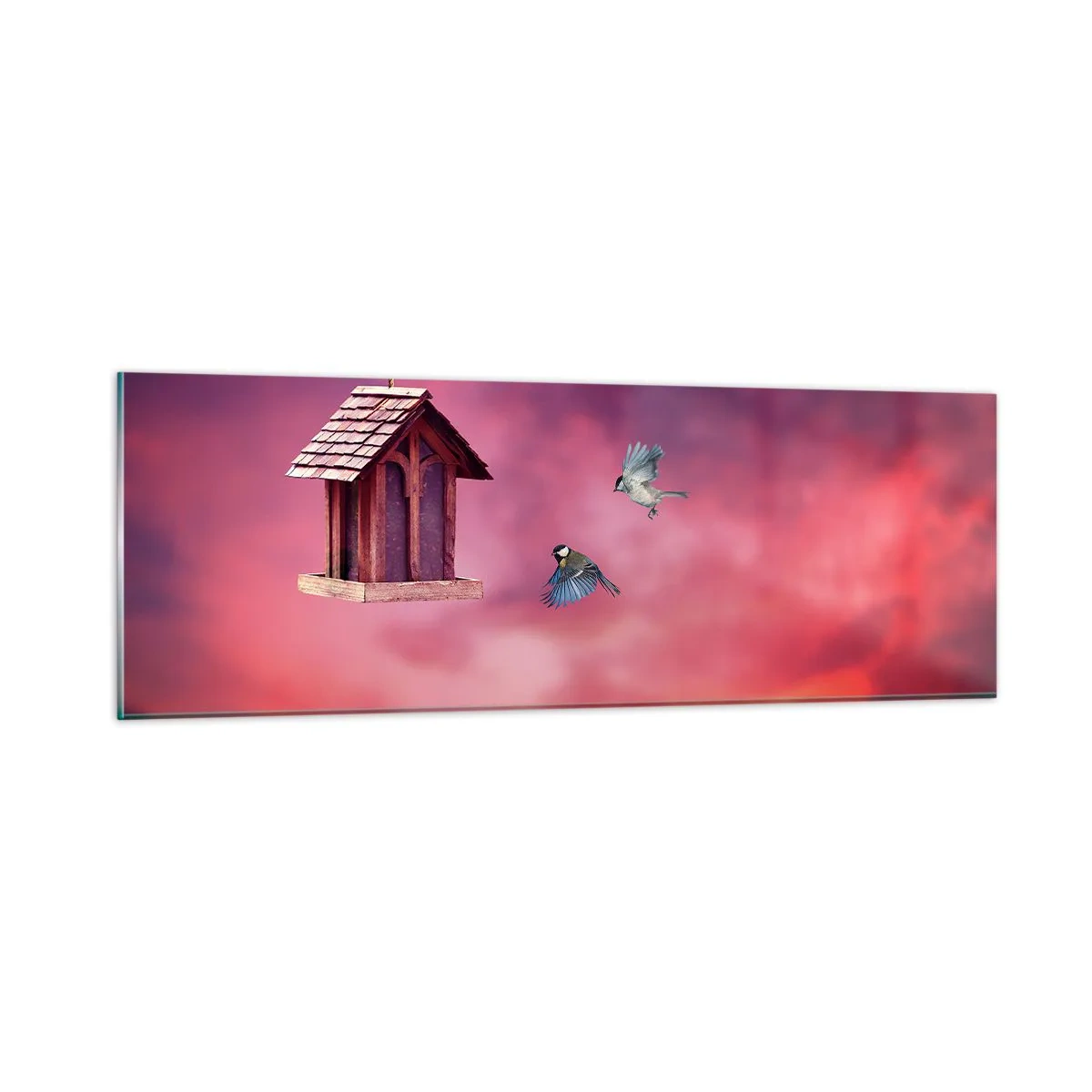 Obraz na skle - Pozvání na večeři - 90x30 cm