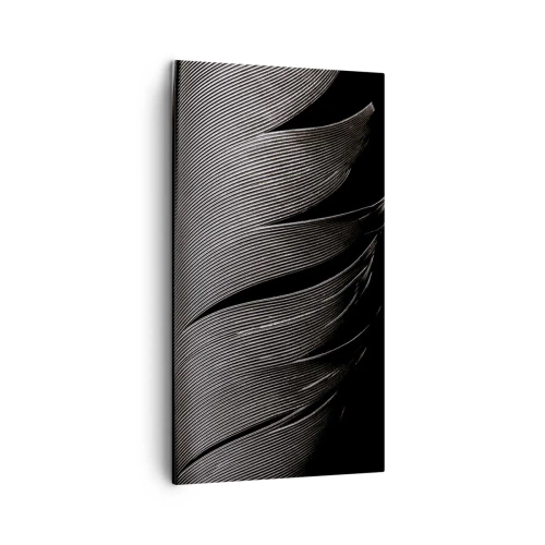 Obraz na plátně - Peří – nádherná konstrukce - 45x80 cm