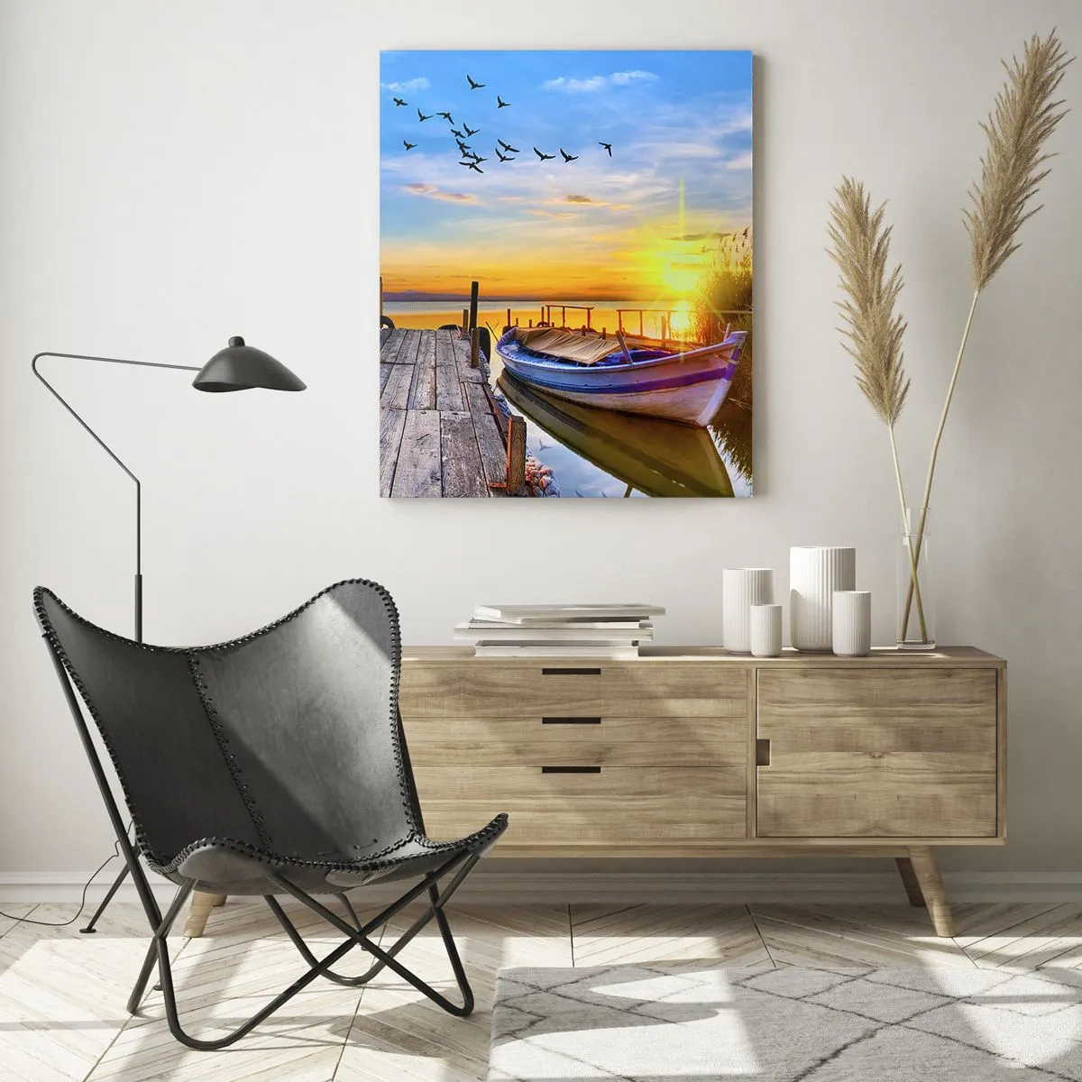 Obraz na skle - Na shledanou zítra - 50x70 cm