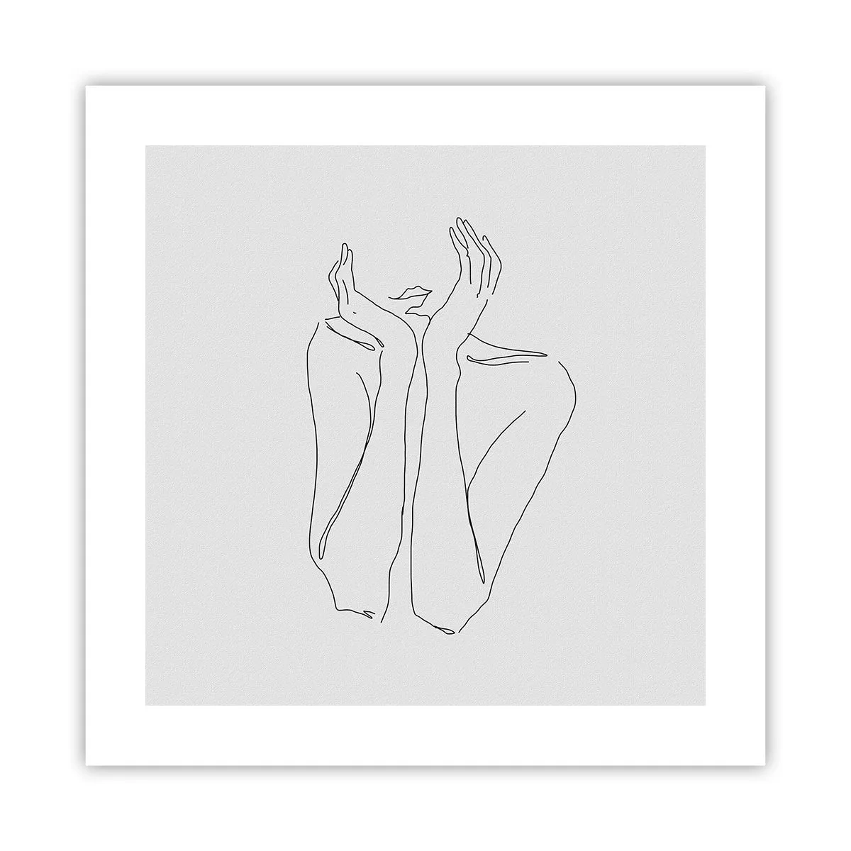 Plakát - O čem sní dívky - 40x40 cm