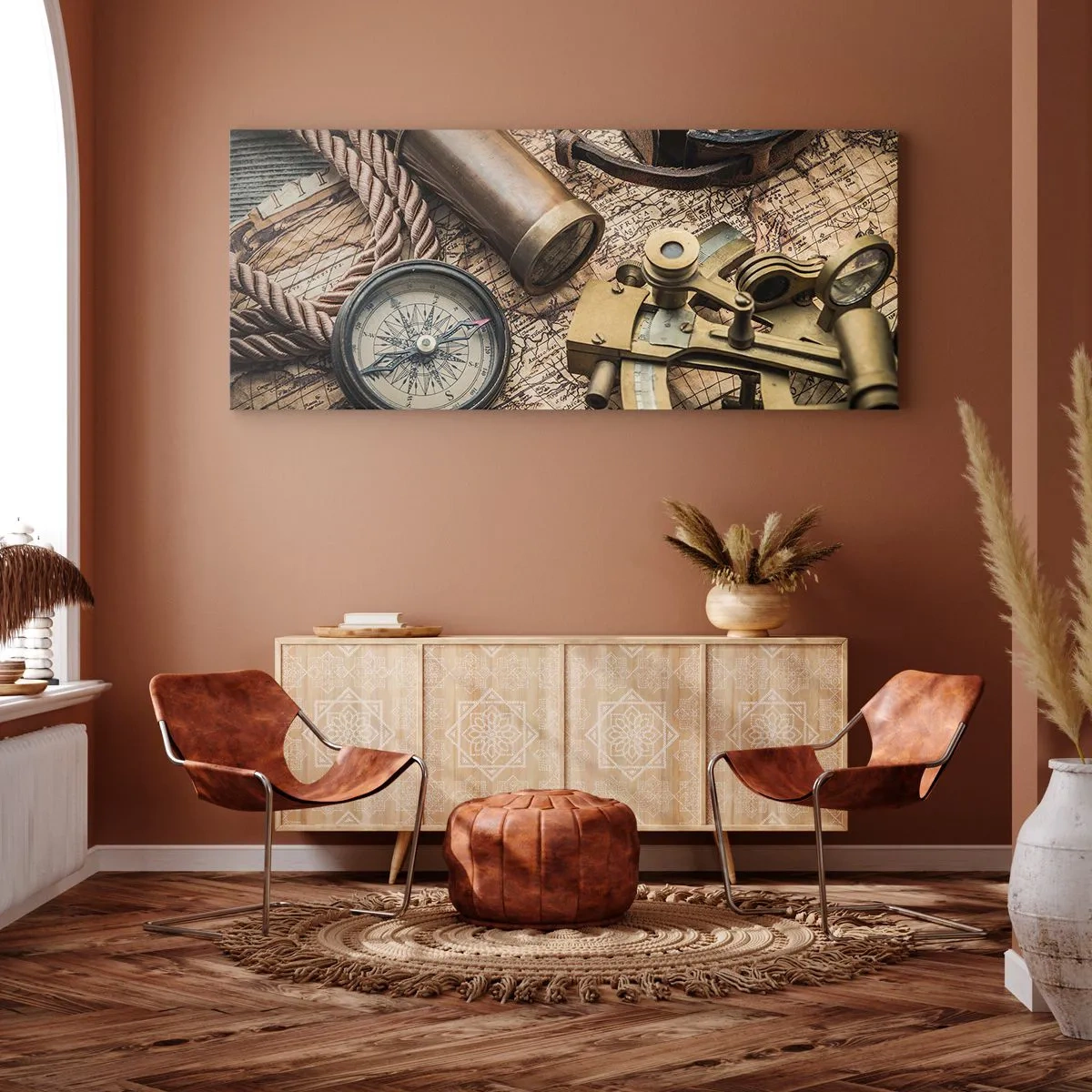 Obraz na plátně - Urči směr - 100x40 cm