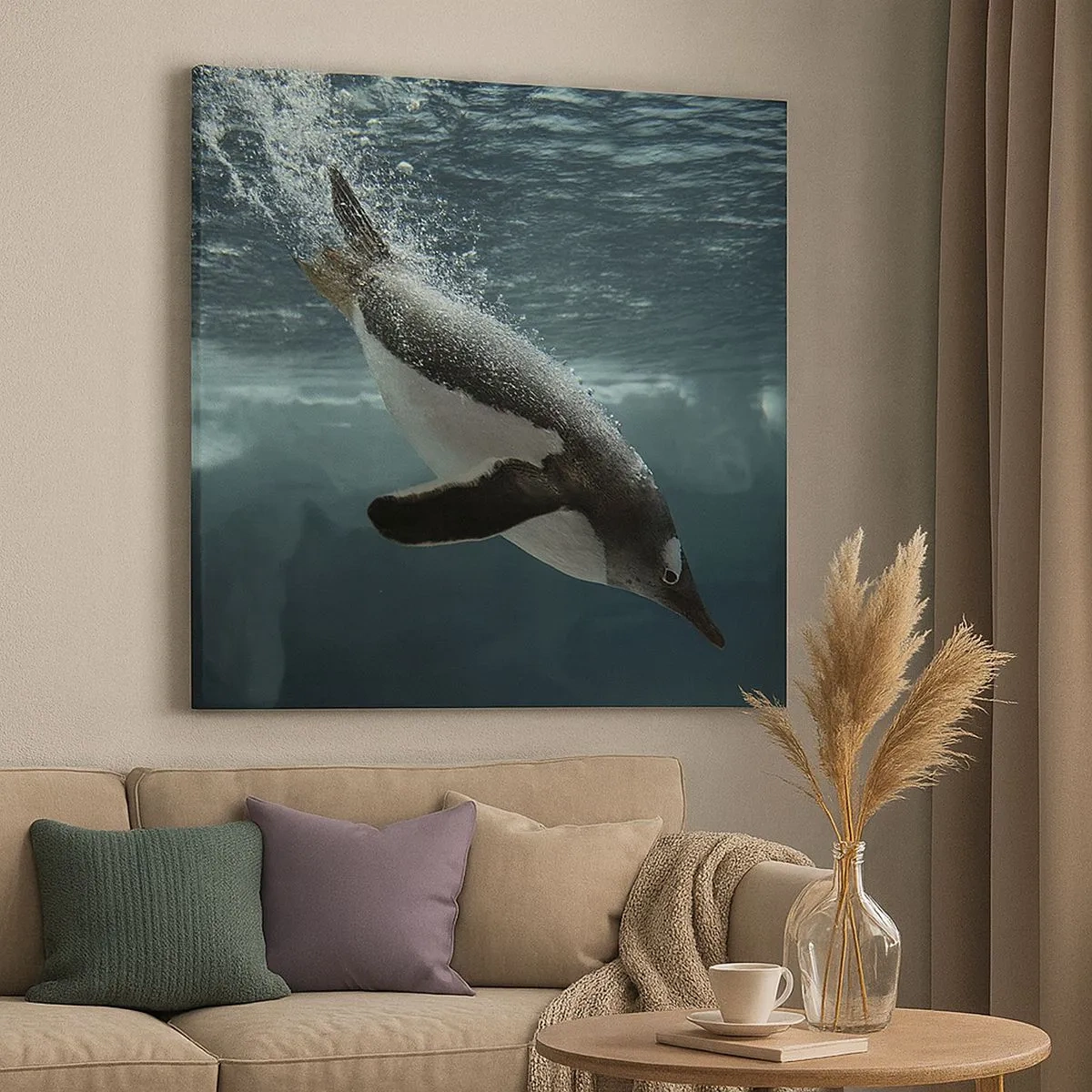 Obraz na plátně - Vítejte v mém světě - 30x30 cm