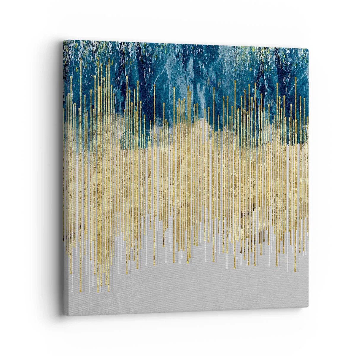 Obraz na plátně - Zlacená hranice - 30x30 cm