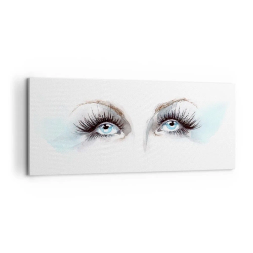Obraz na plátně - Oči anděla? - 100x40 cm