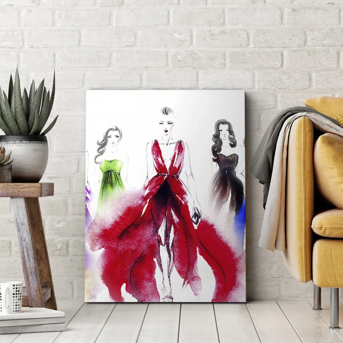 Obraz na plátně - Nálada na kostýmy - 80x120 cm