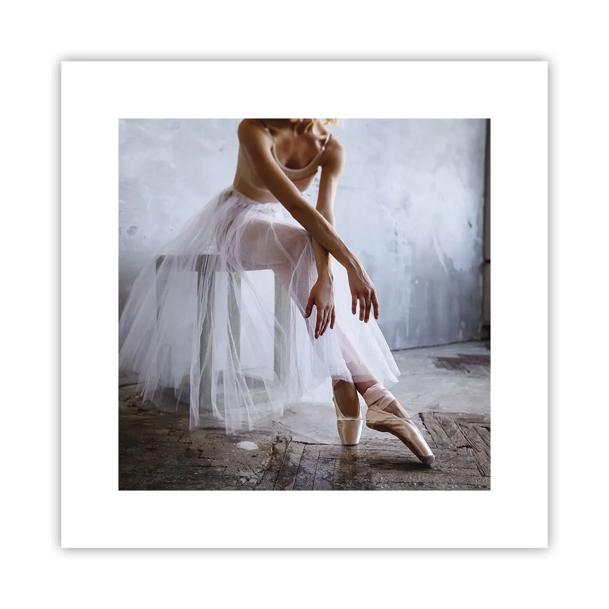 Plakát - Než se rozsvítí světla rampy - 30x30 cm