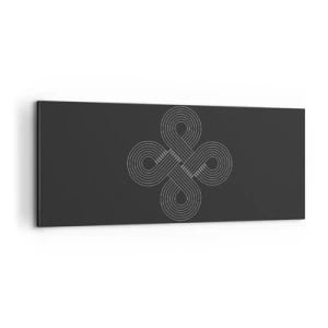 Obraz na plátně - V keltském duchu - 100x40 cm