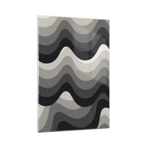 Obraz na skle - Vlna za vlnou - 70x100 cm