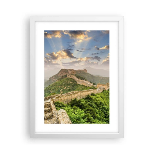 Plakát v bílém rámu - Nepomíjející velikost - 30x40 cm