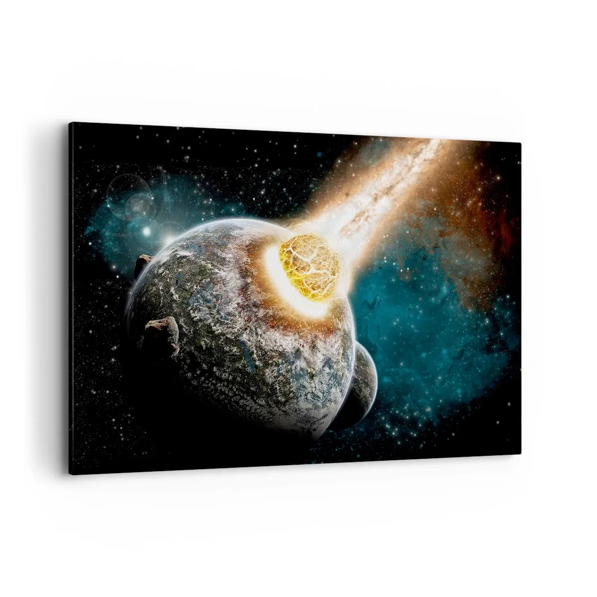 Obraz na plátně - Zničení nebo narození? - 120x80 cm