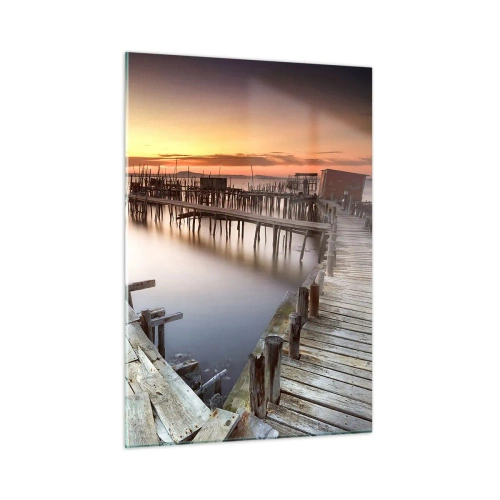 Obraz na skle - Autentičnost, ne turistická atrapa - 50x70 cm