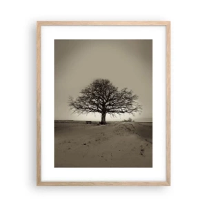 Plakát v rámu světlý dub - Odtud až na věčnost - 40x50 cm