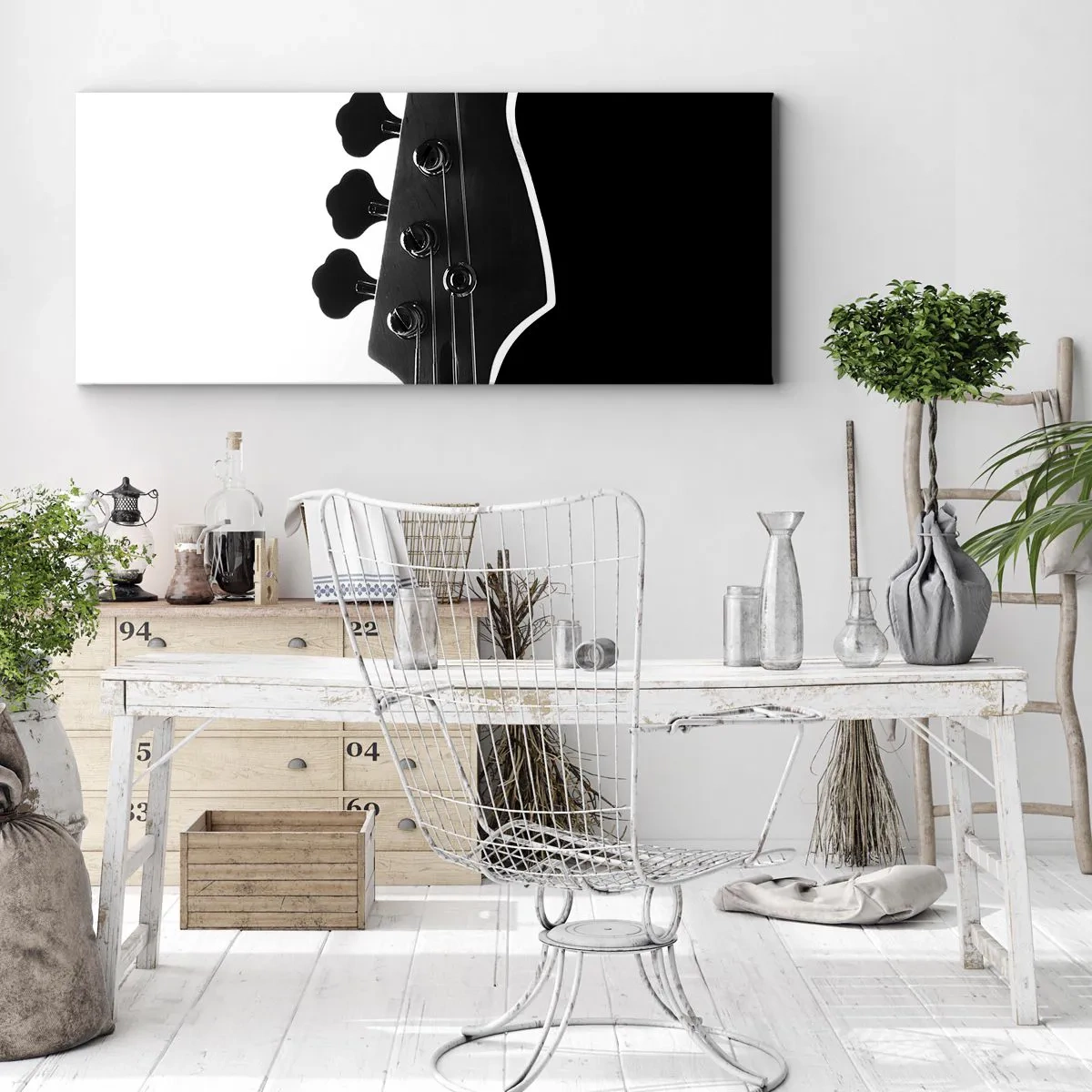 Obraz na plátně - Rockové ticho  - 140x50 cm
