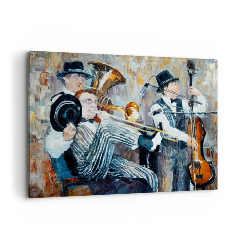 Obraz na plátně - Celý tento jazz - 100x70 cm