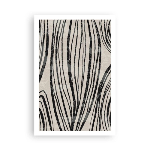 Plakát - Močál s liniemi - 61x91 cm