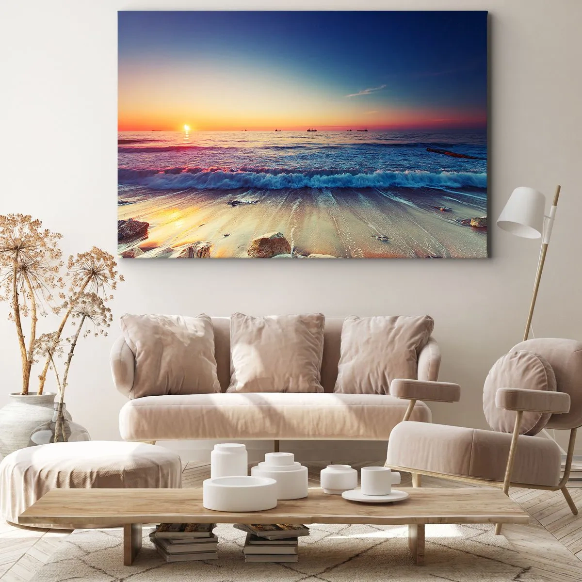 Obraz na plátně - Co je za obzorem? - 70x50 cm