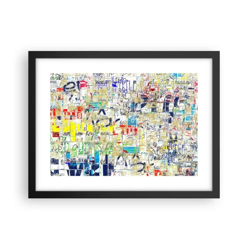 Plakát v černém rámu - Prostě potěší oči - 40x30 cm