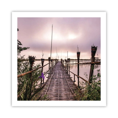 Plakát - Klid a pohoda Asie - 60x60 cm