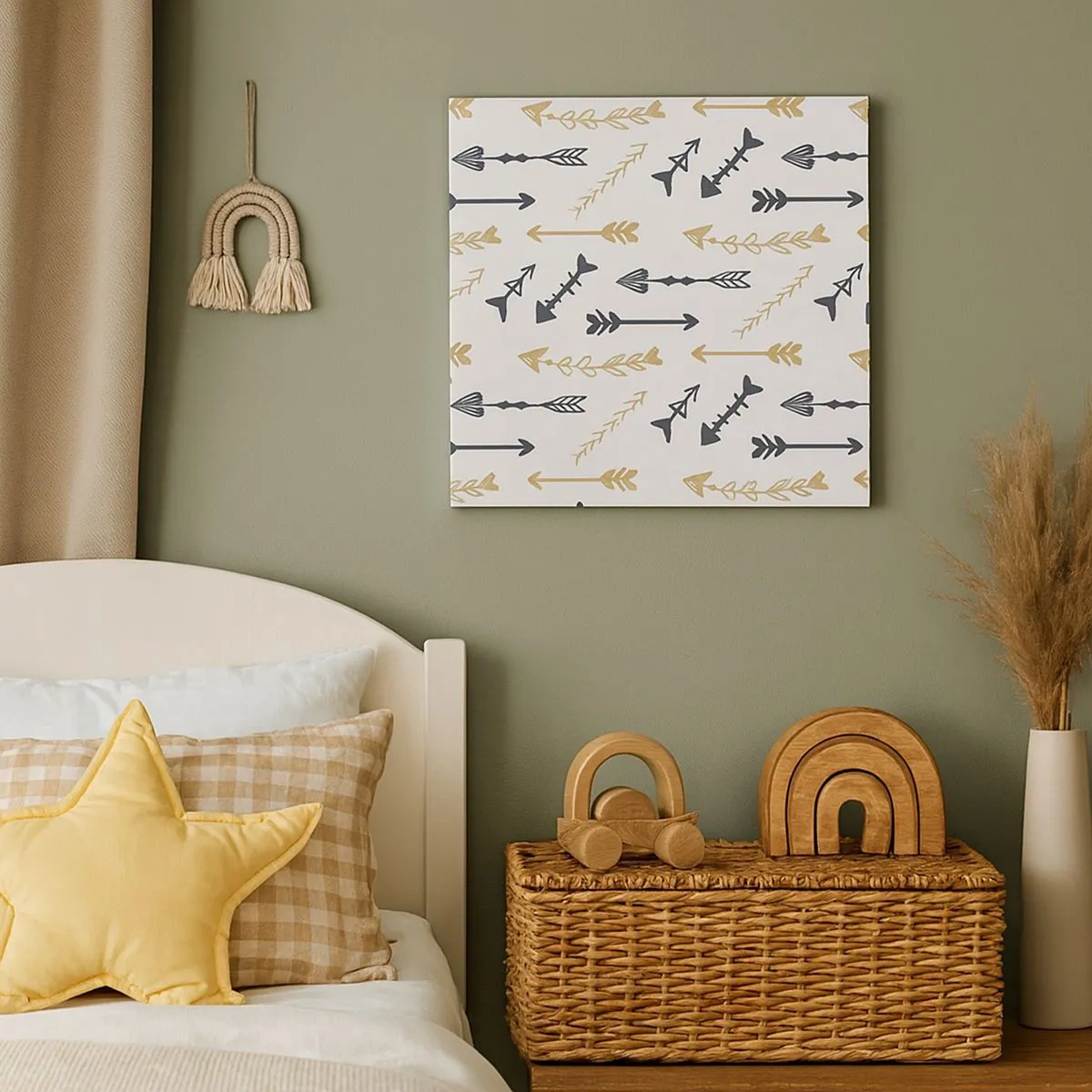 Obraz na plátně - Sen lučišníka - 30x30 cm