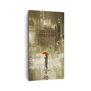 Obraz na plátně - Sama, ale ne osamělá - 45x80 cm