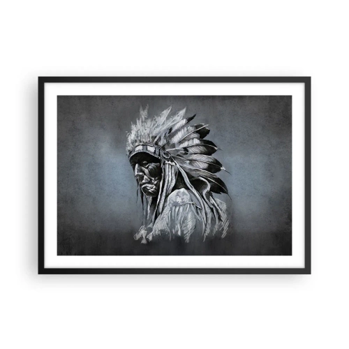 Plakát v černém rámu - Návrat k základům - 70x50 cm