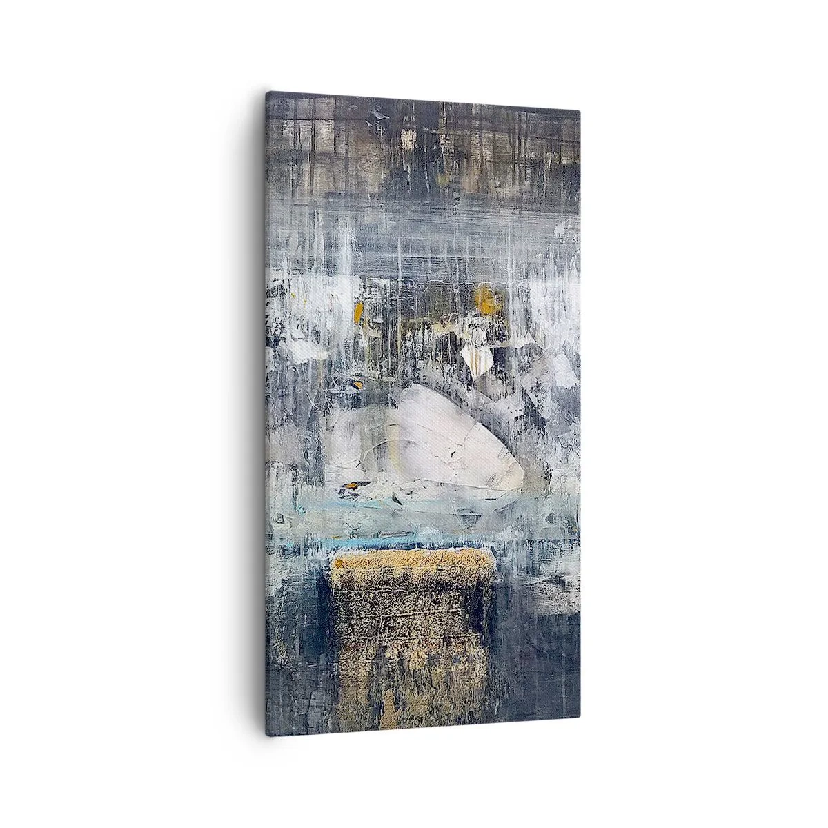 Obraz na plátně - Jako na ledě, tak i na hroudě - 55x100 cm