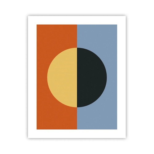 Plakát - Kompozice tepla a chladu - 40x50 cm