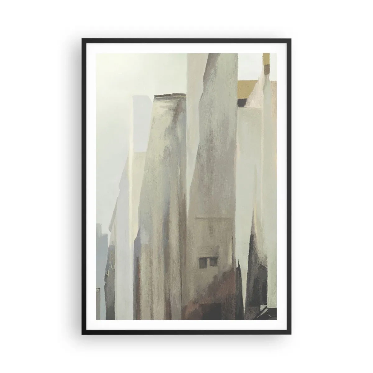 Plakát v černém rámu - Sen o městě - 70x100 cm
