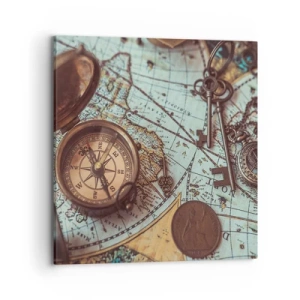 Obraz na plátně - Pro dobrodruha - 70x70 cm