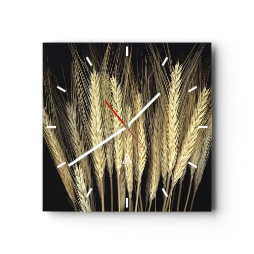 Nástěnné hodiny - Rustikální magie - 30x30 cm