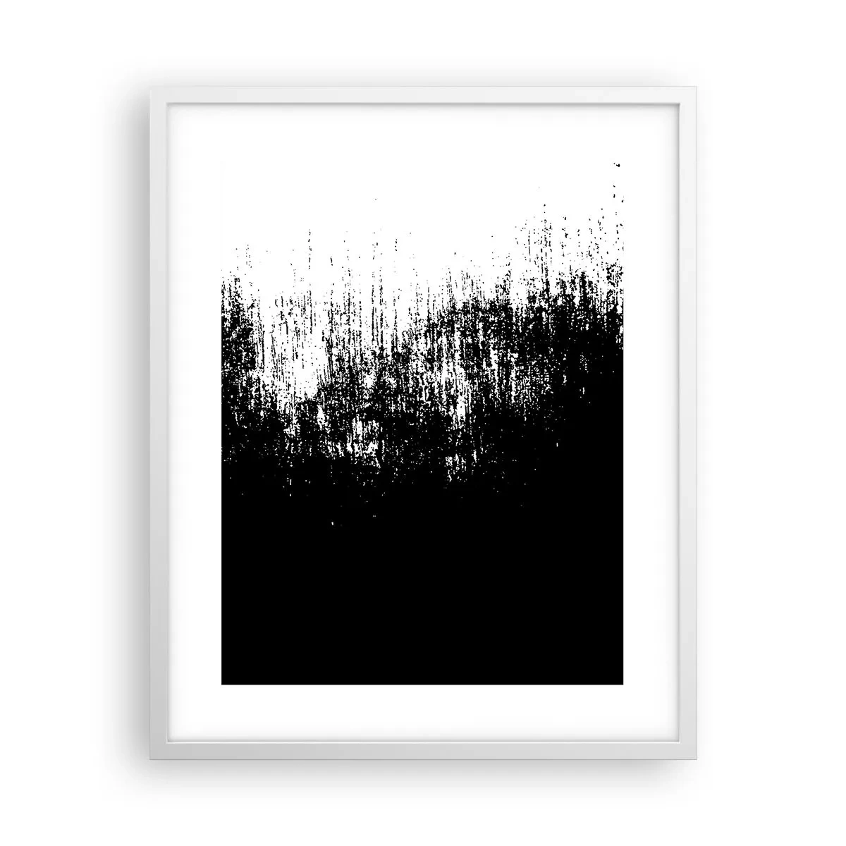 Plakát v bílém rámu - Vítězem se stává… - 40x50 cm