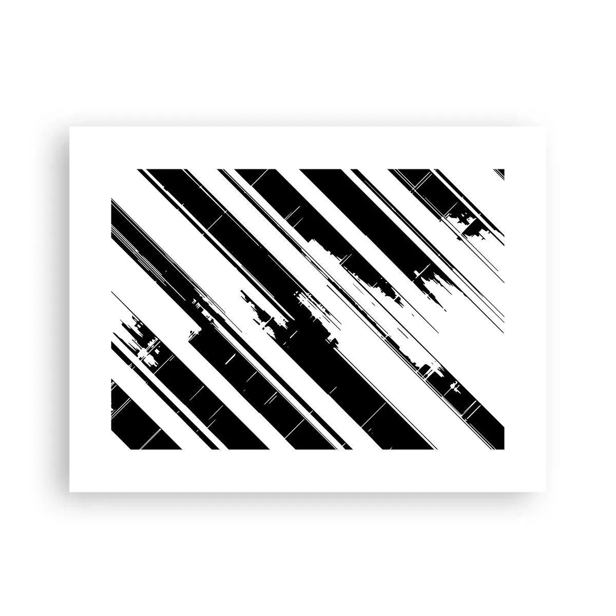 Plakát - Intenzivní a dynamická kompozice - 40x30 cm