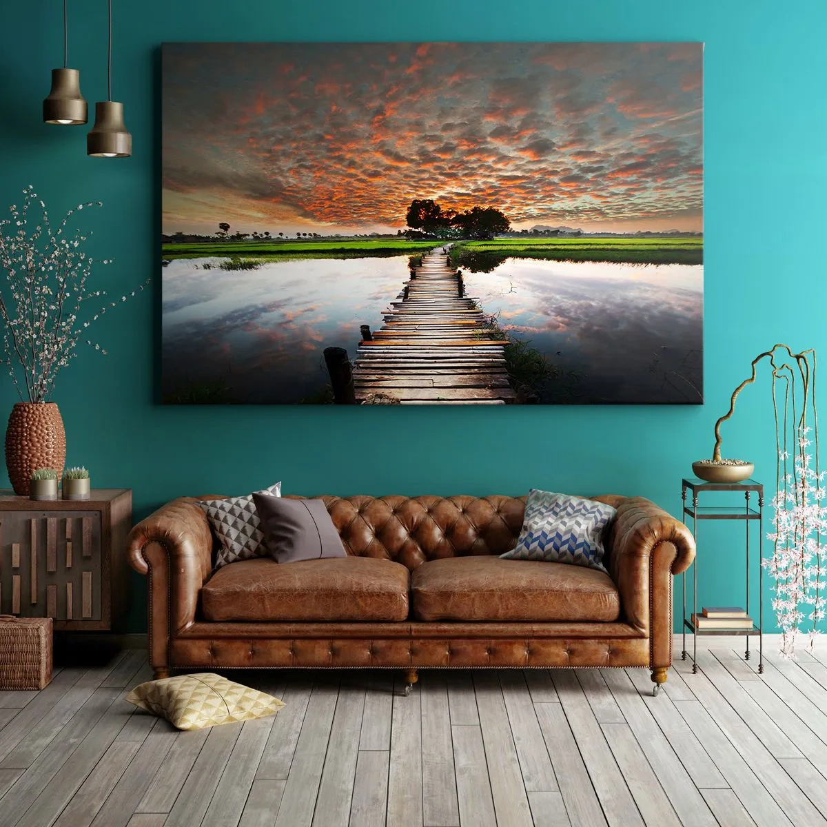 Obraz na plátně - Roztáhněte ruce - dýchejte  - 100x70 cm