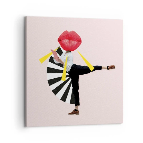 Obraz na plátně - Surrealistický pop-art - 50x50 cm
