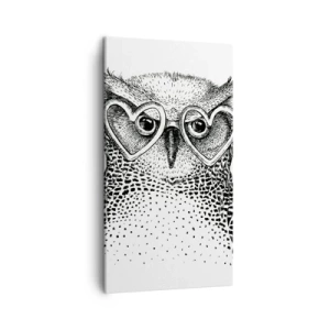 Obraz na plátně - Moudře a s láskou - 45x80 cm