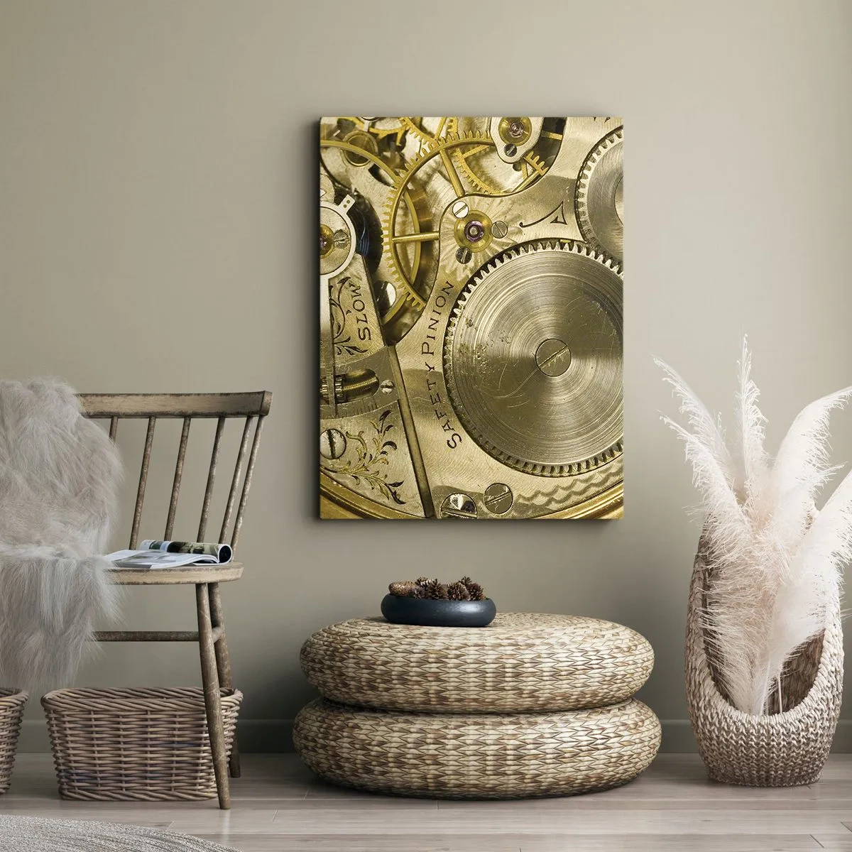 Obraz na plátně - Jdi s duchem času - 45x80 cm