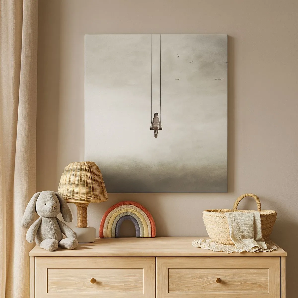 Obraz na plátně - Dítě v nás - 30x30 cm