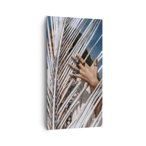 Obraz na plátně - Šamanová holka? - 55x100 cm