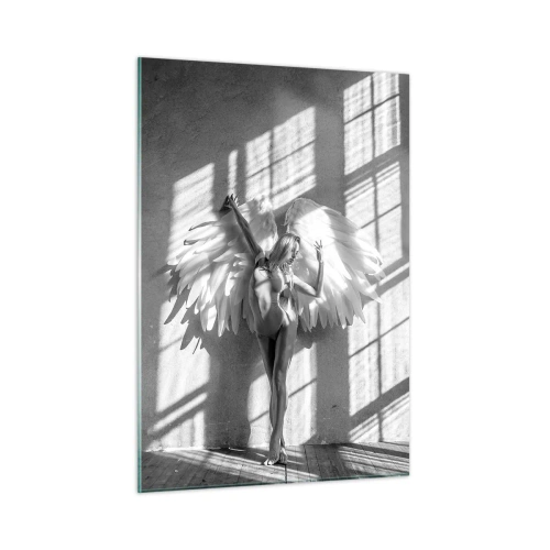 Obraz na skle - Přímo z nebe - 50x70 cm