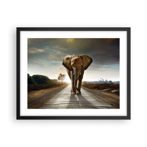 Plakát v černém rámu - A vůbec ne ve skladu porcelánu - 50x40 cm