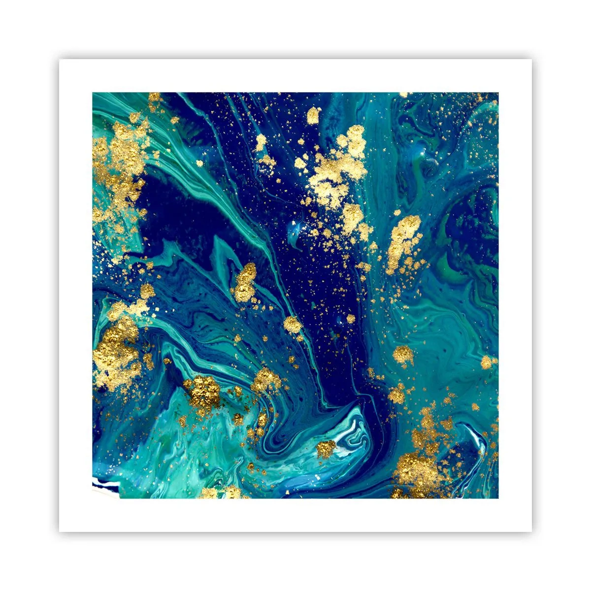 Plakát - Plátky slunce  - 50x50 cm