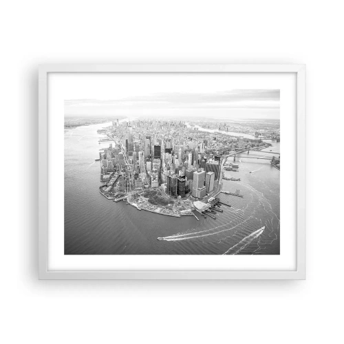 Plakát v bílém rámu - Jak nemilovat? - 50x40 cm